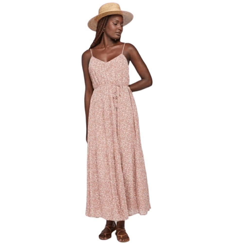 Gentle Fawn Parker Maxi Dress Womens Medium 8 Ditzie Floral Boho Cottagecore